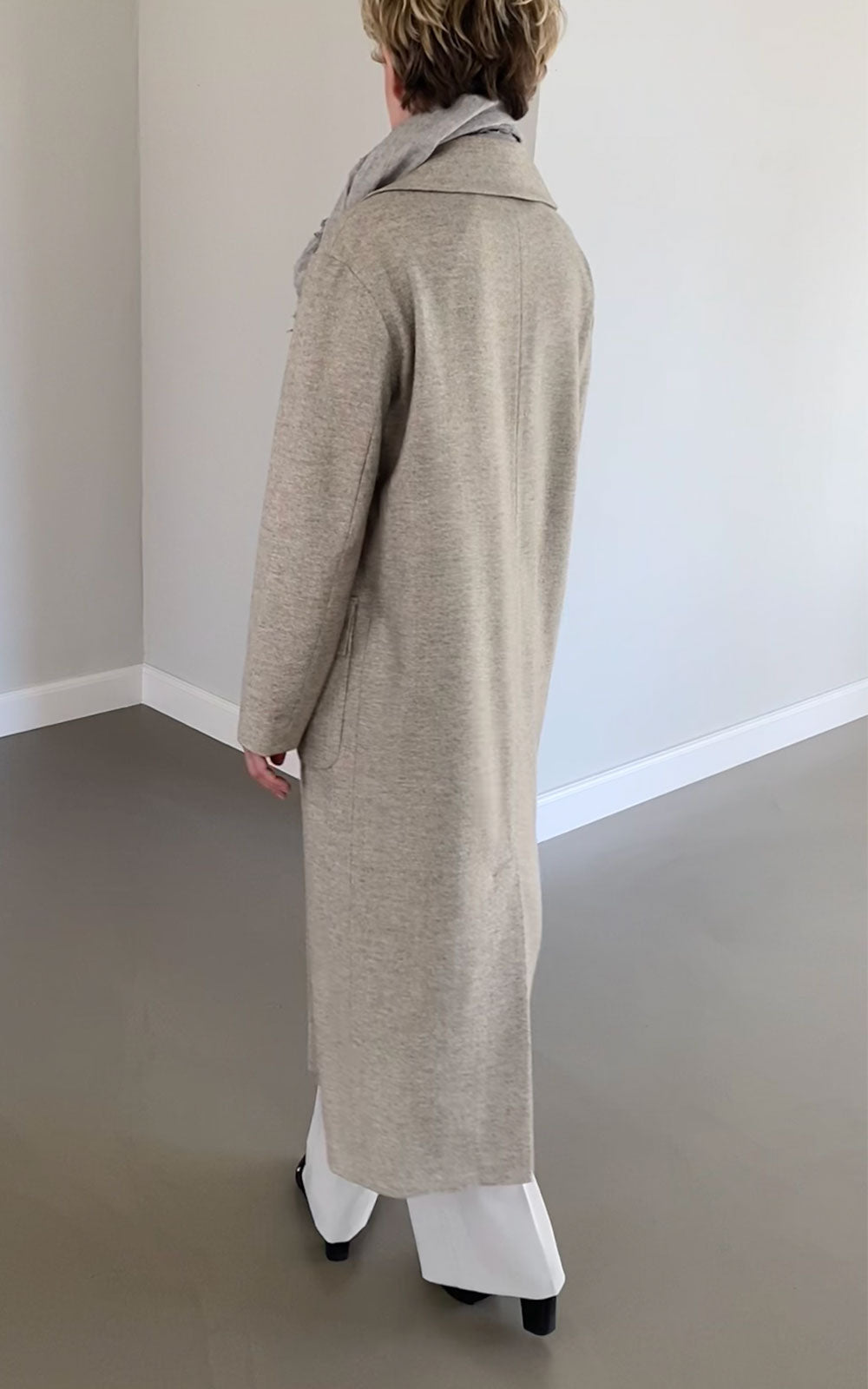 Long hot sale classic coat