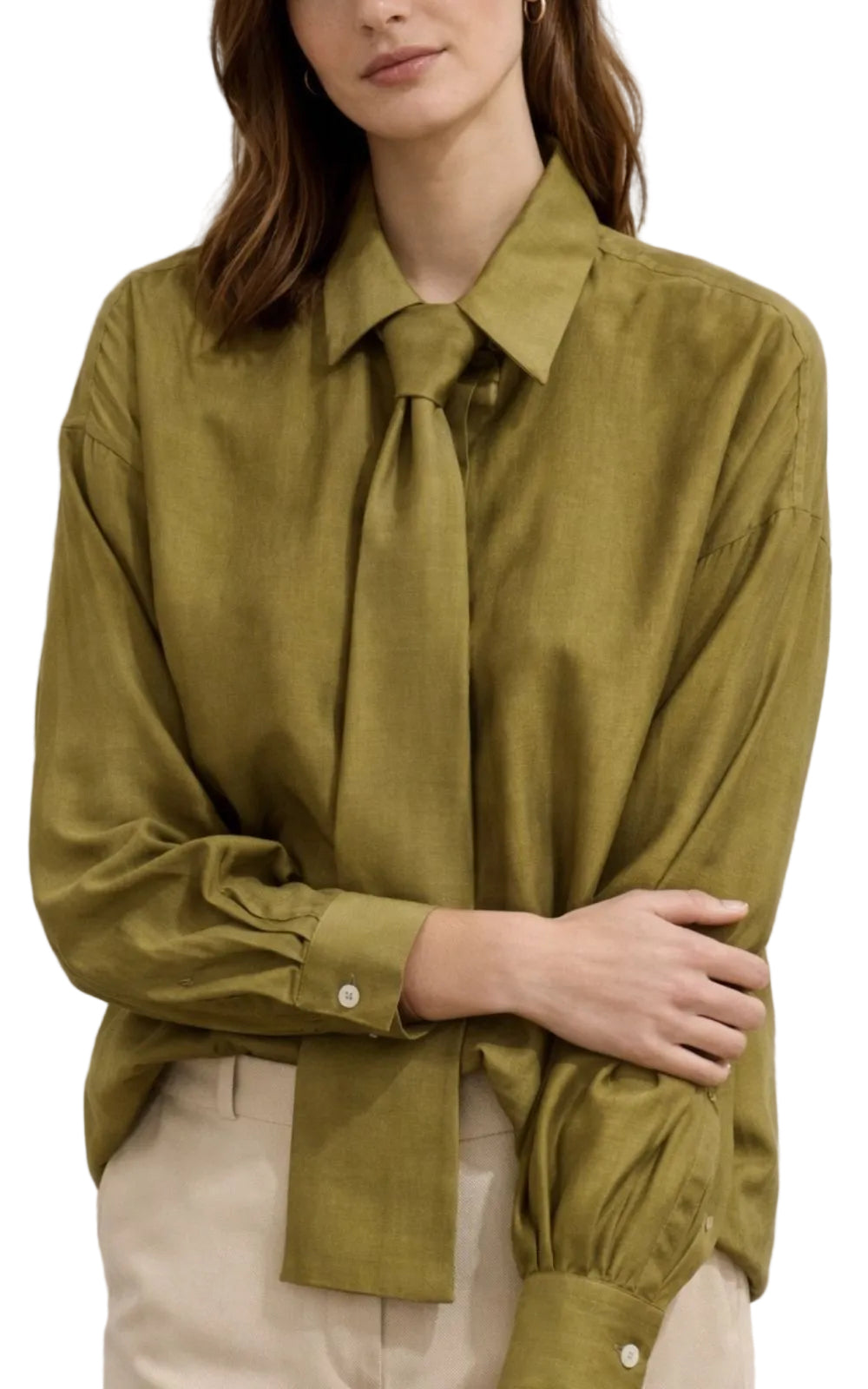 Blouse-wit-transparant-lossesjaal-themake