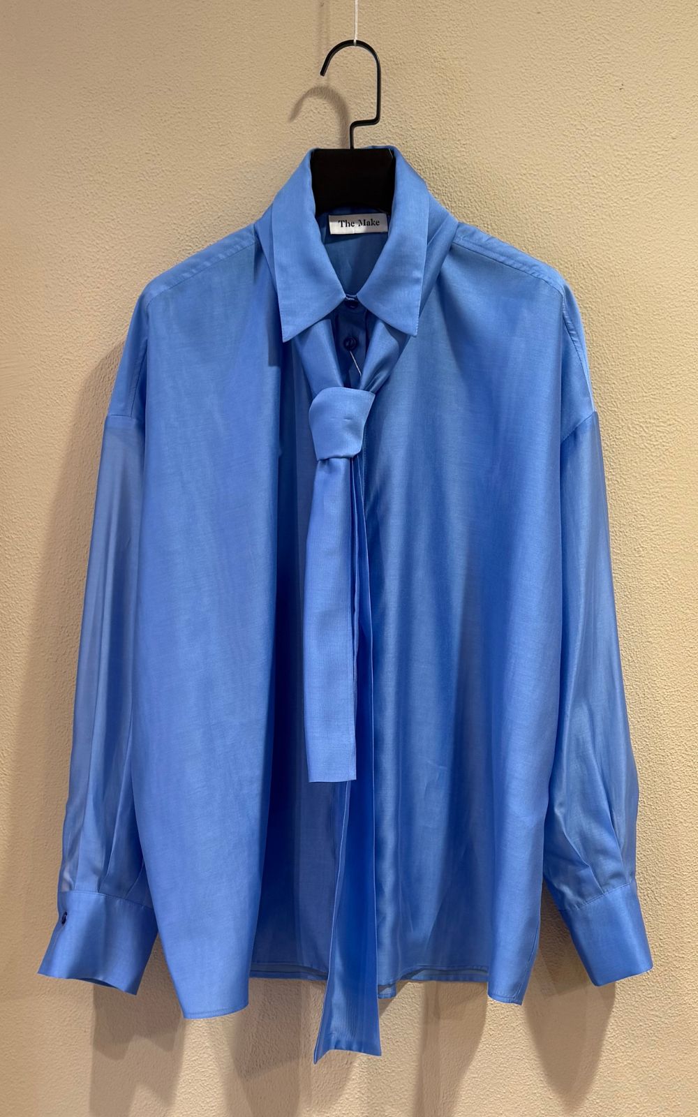 Blouse-sky-blue-transparant-lossesjaal-themake