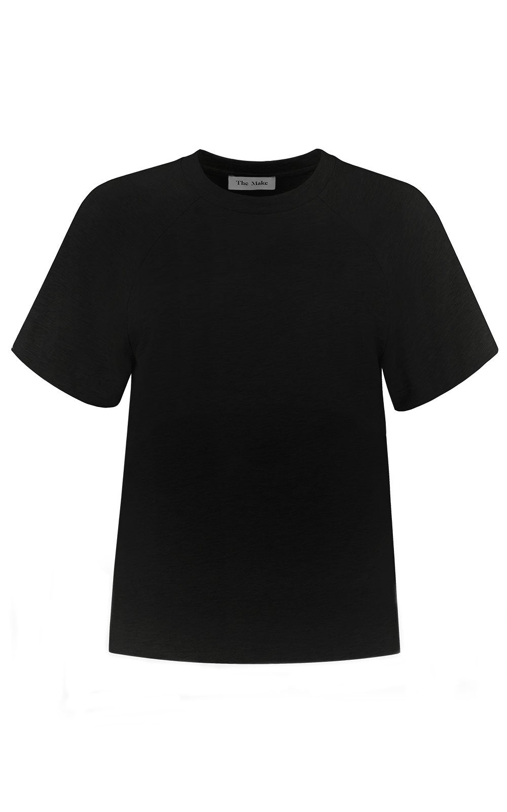 Black Tee - Plain - Woman