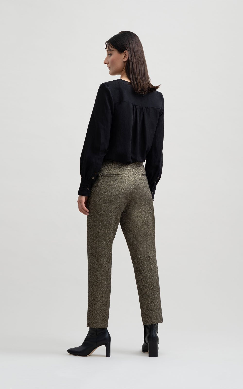 Glitter pant gold